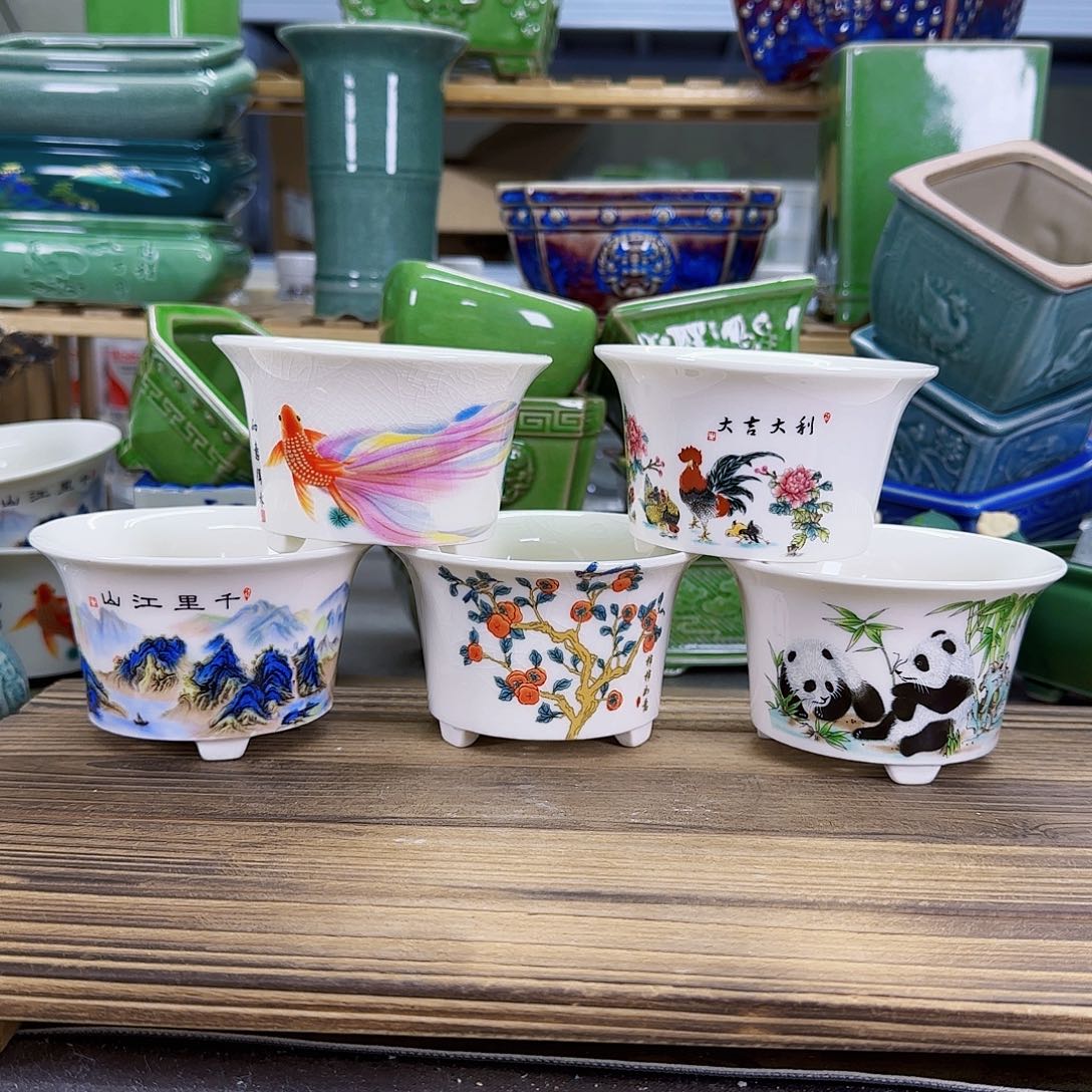 陶瓷陶瓷花盆特价上新