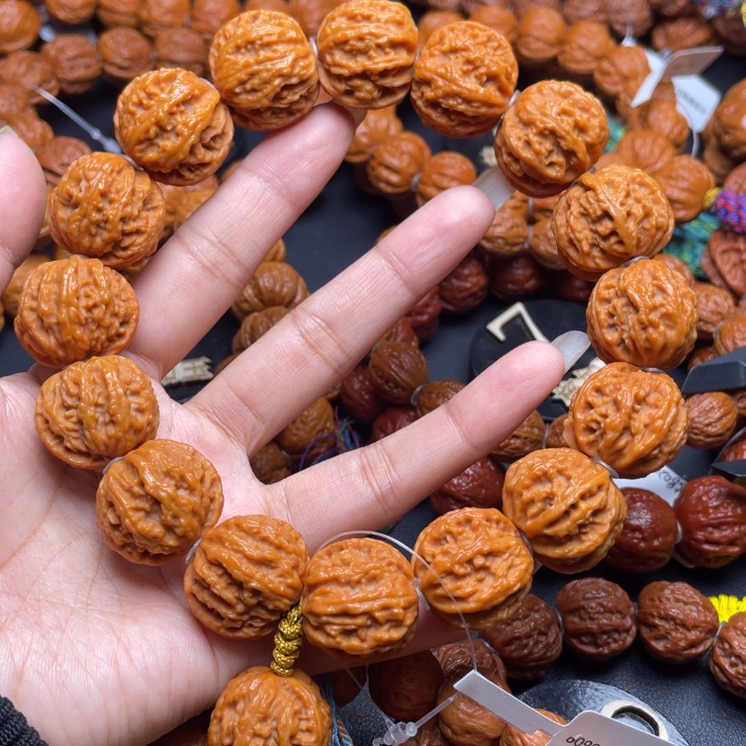 文玩核桃手串龙脊纹111