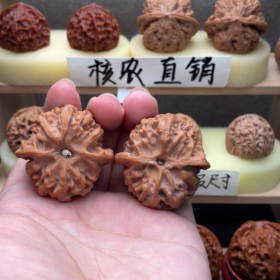 文玩核桃吊坠全品苹果圆42➕交友价