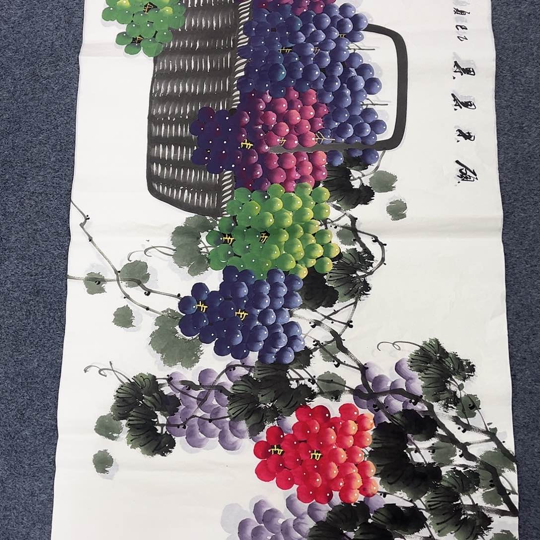 国画宣纸国画纯手绘作品