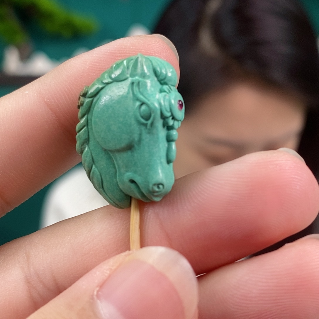 绿松石珠宝奇石未镶嵌