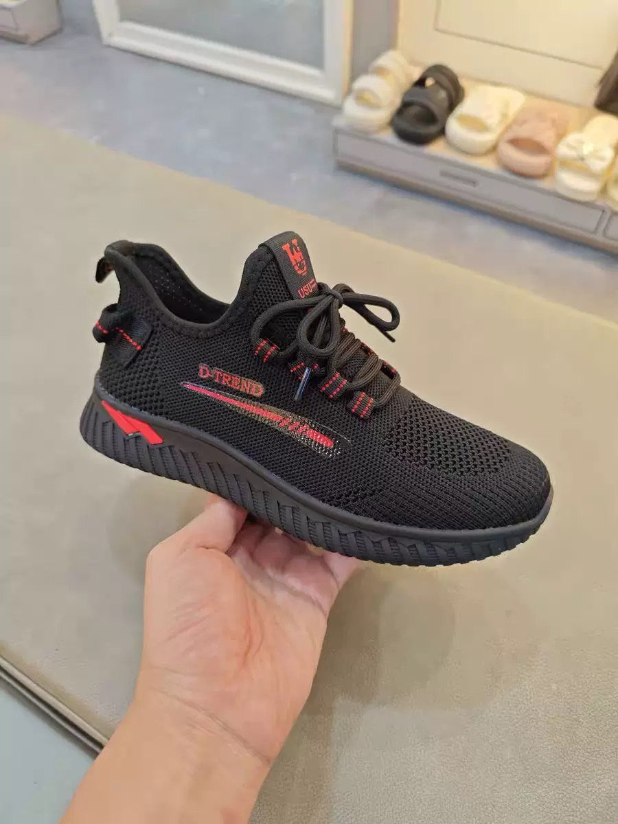 春秋季新款7548女鞋运动健步鞋轻便系带休闲鞋上班鞋子24Q