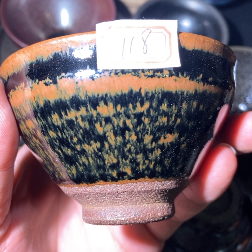 【闪购商品】茶盏原矿原釉龙窑柴烧