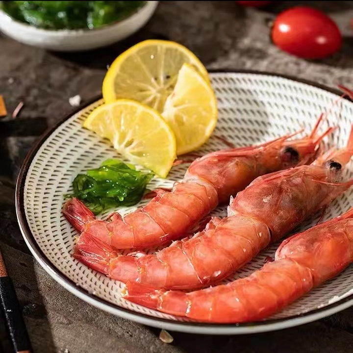【舟山野生红虾】深海海捕中号红虾可刺身国产甜虾 60-70只左右/斤