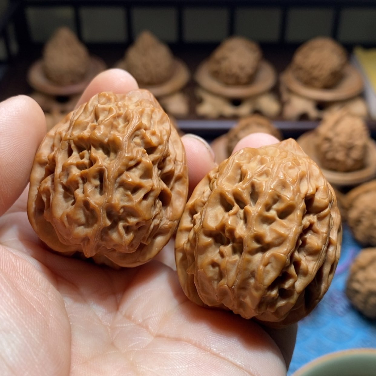 【闪购商品】文玩核桃吊坠火苗