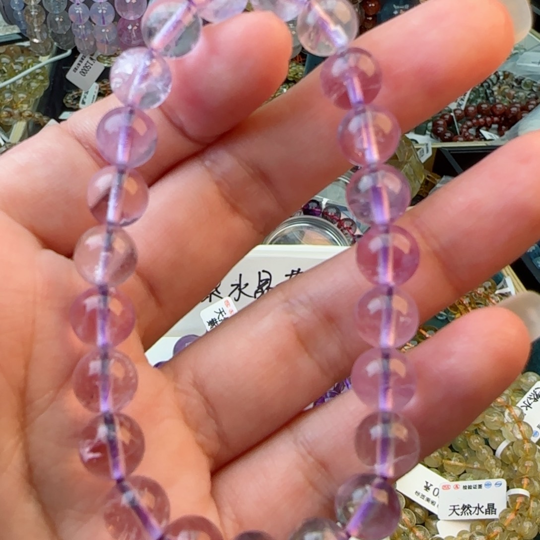 水晶手链未镶嵌手串