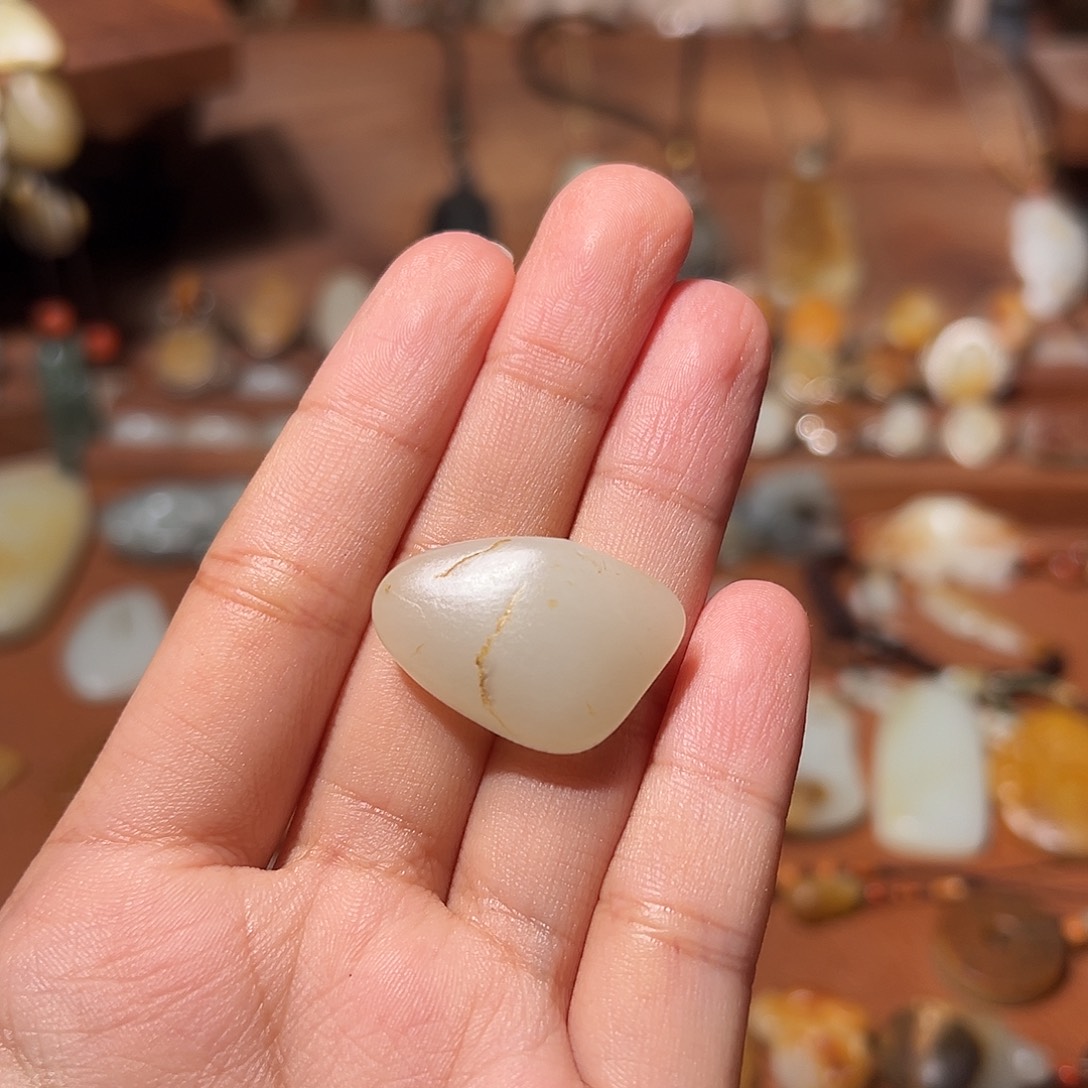 和田玉颈饰未镶嵌淮****厅