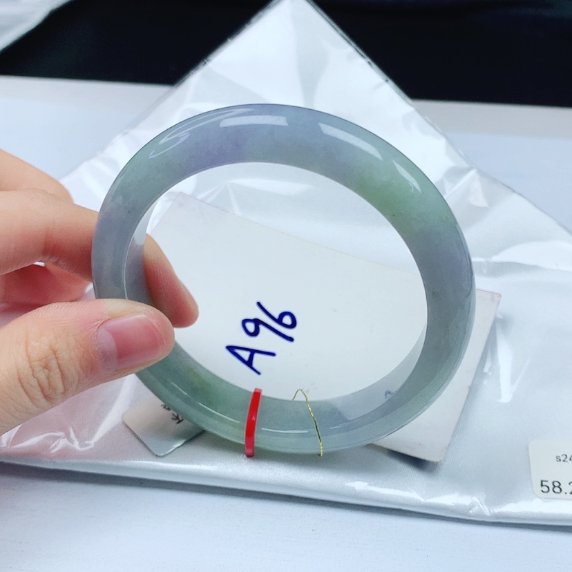 【闪购商品】翡翠手镯未镶嵌天然缅甸a货手镯58+