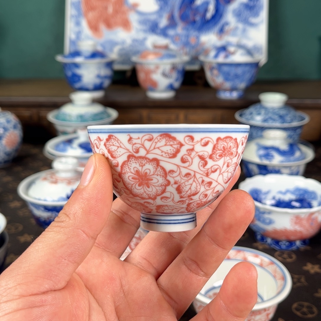 瓷片果*糖景德镇手工手绘