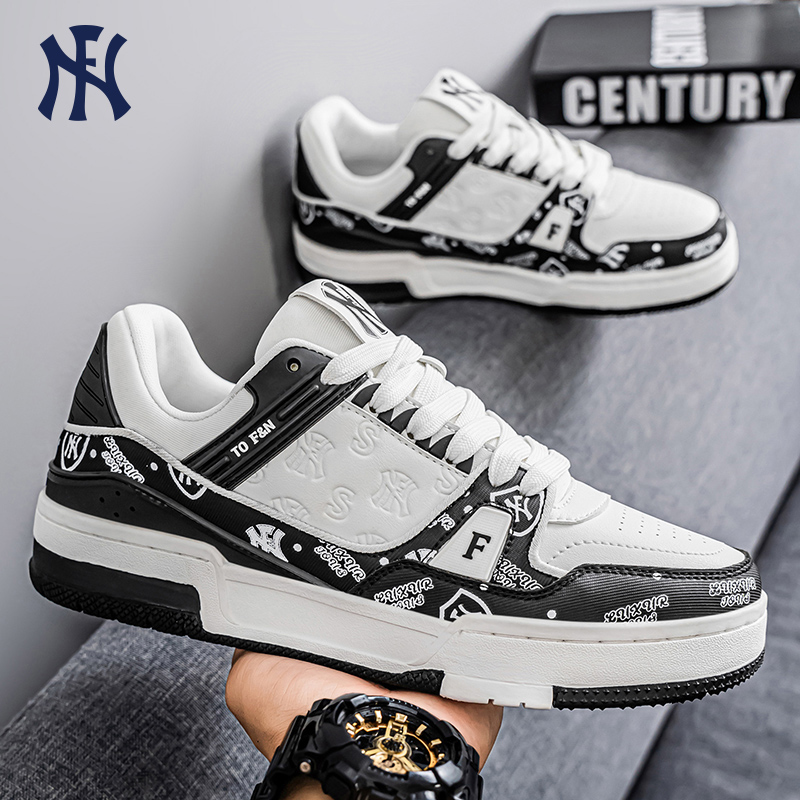 梵纳/FN男鞋新款印花厚底增高板鞋软底轻便户外鞋休闲百搭潮鞋商品图