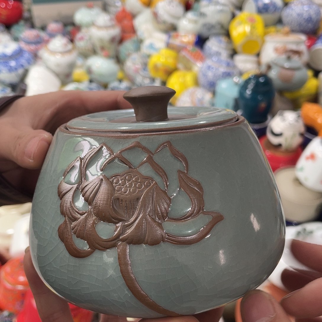 陶瓷罐密封罐茶叶罐