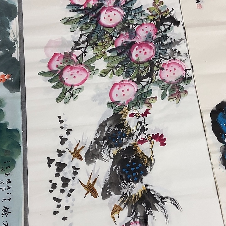 三个张画廊直播间！