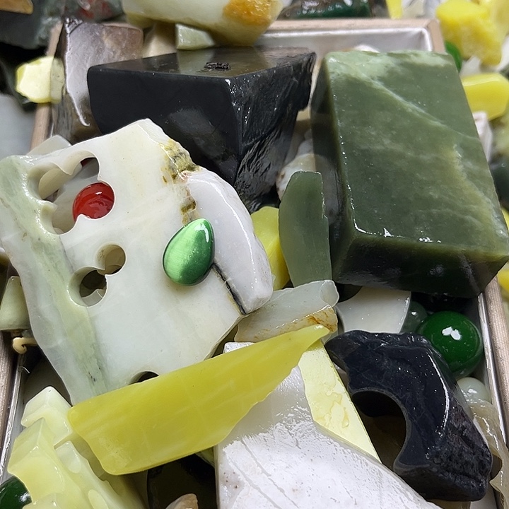 和田玉未镶嵌珠宝奇石用****0