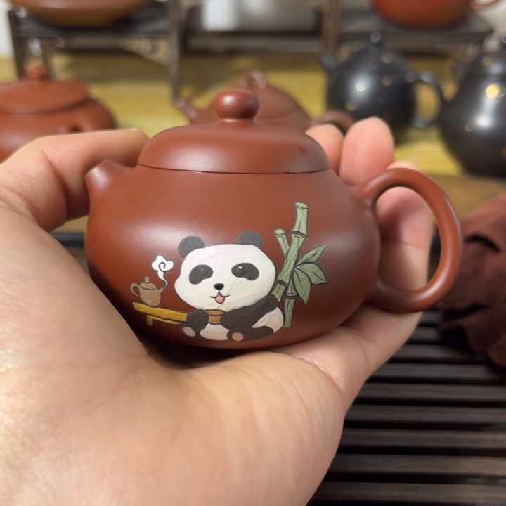 原矿紫砂半手工制作