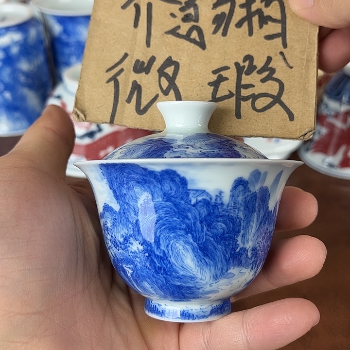 .***点瓷片景德镇全手工手绘陶瓷