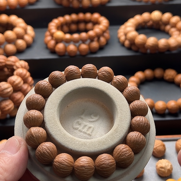 猴头核桃手串稻*风羽精品