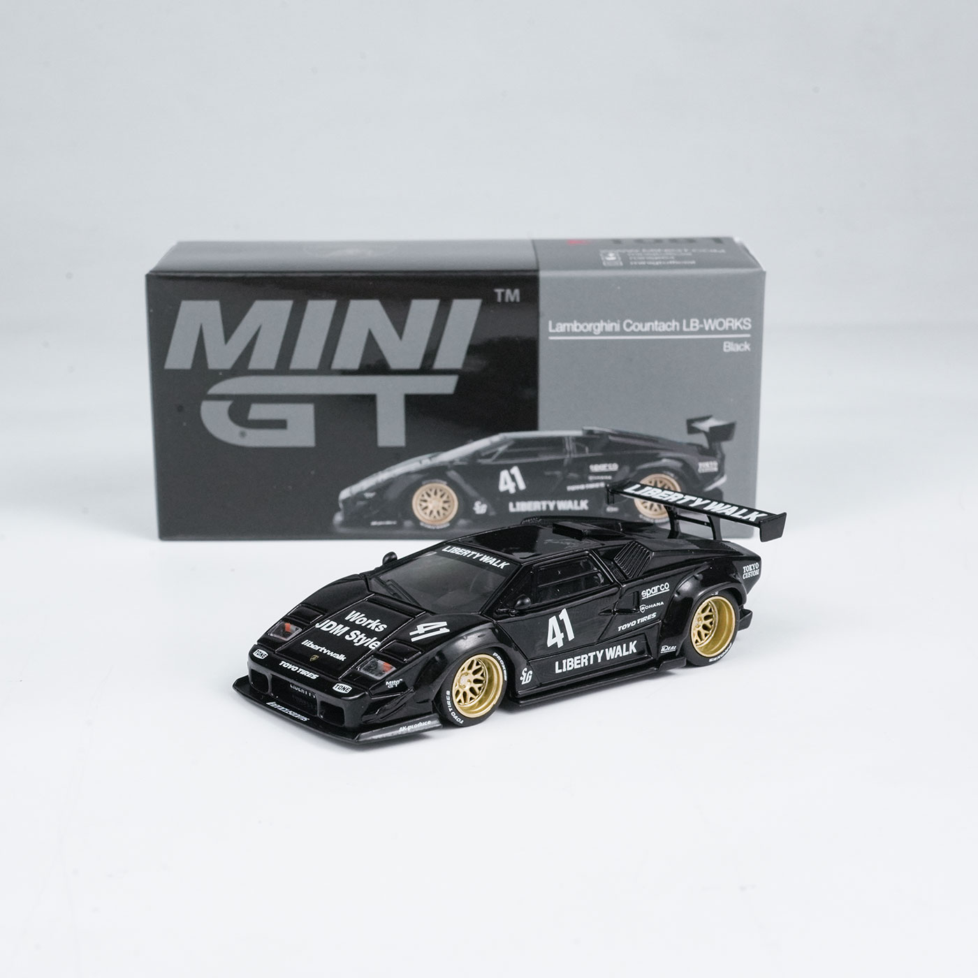 MINIGT车模 1:64 合金 1081号 兰博基尼康塔什 LB-WORKS 汽车模型