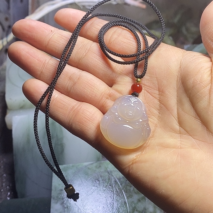 二***头玛瑙/玉髓未镶嵌颈饰