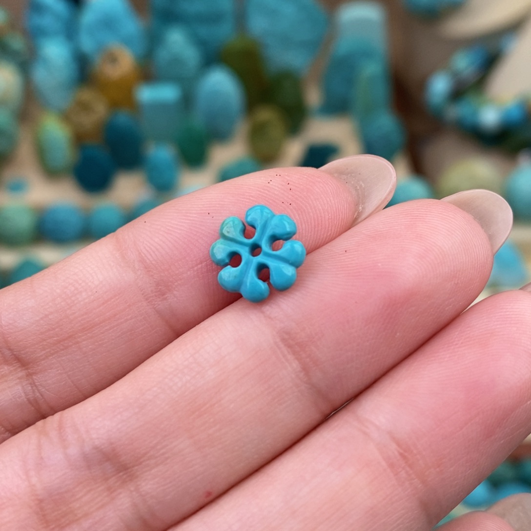 绿松石珠宝奇石未镶嵌