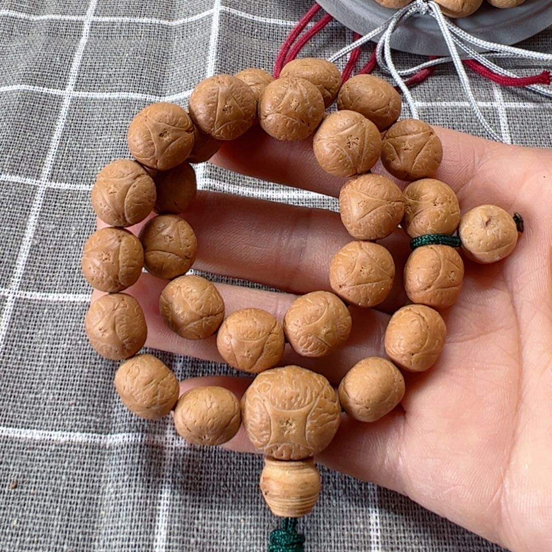 张***张把件凤眼菩提12龙眼8@