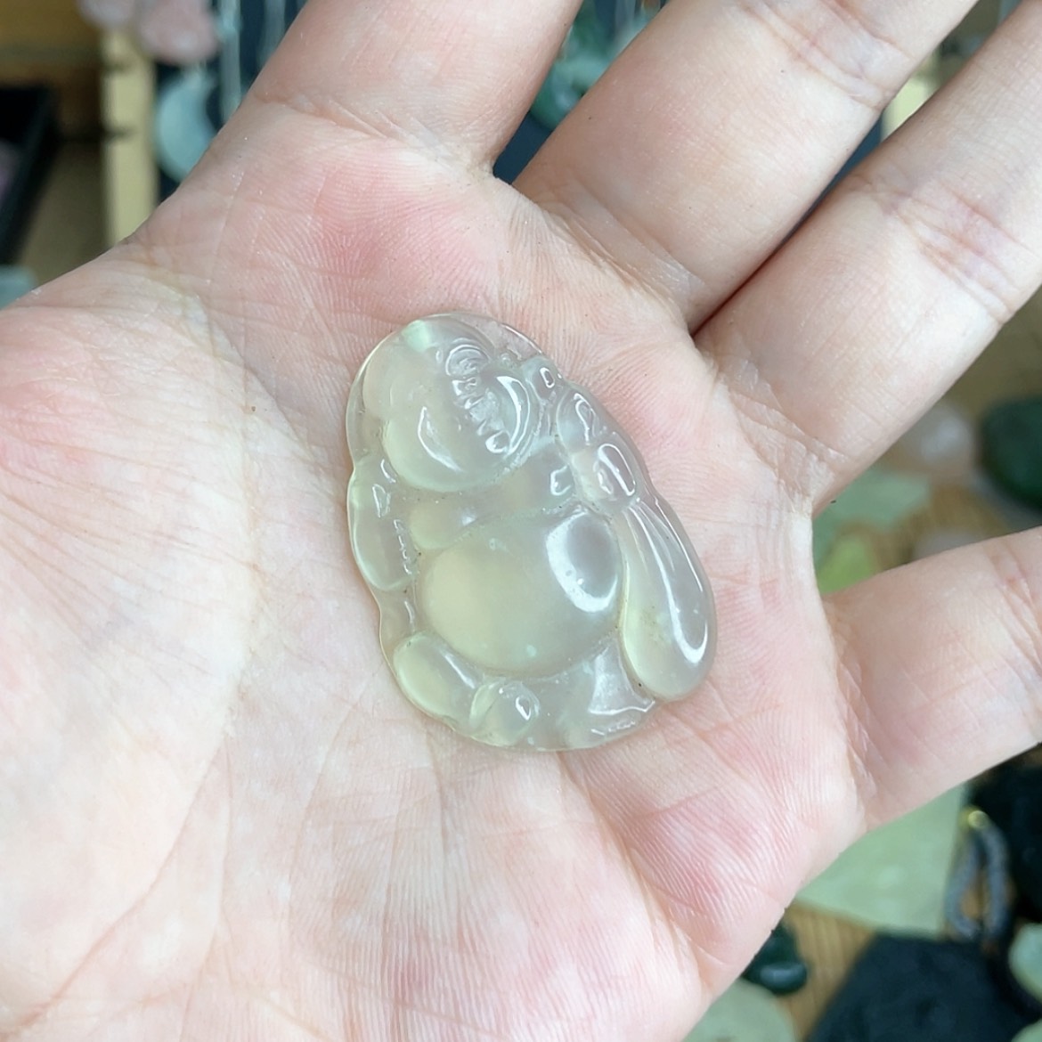 【闪购商品】岫玉未镶嵌颈饰