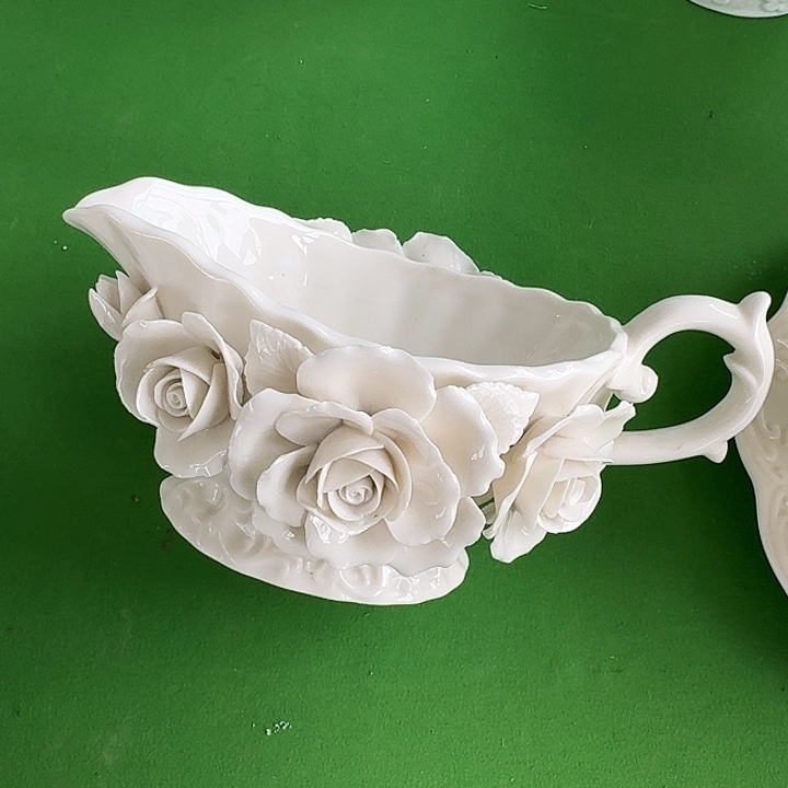 特价手工捏花大花朵倒流杯