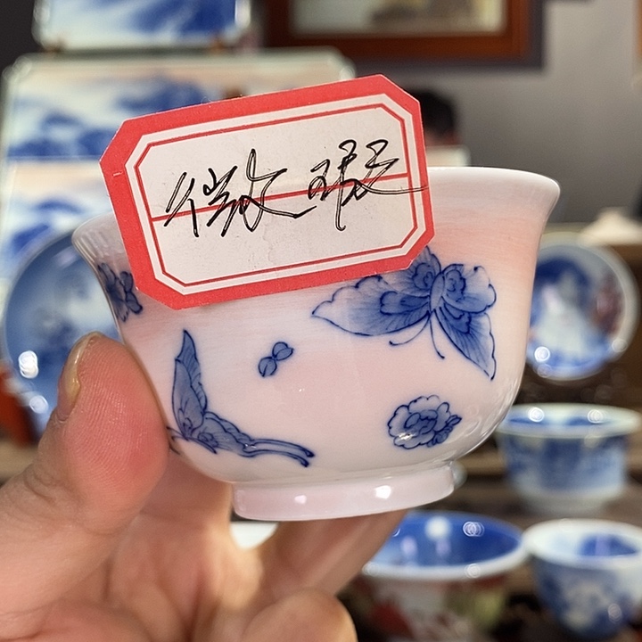 杯景德镇手工手绘陶瓷，高亮兴老师作品