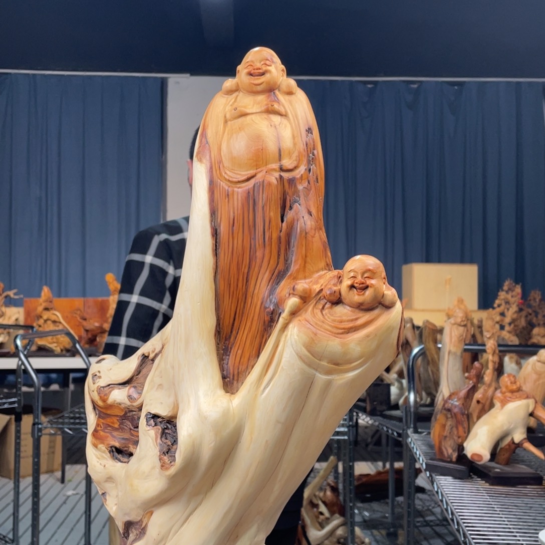 柏木（崖柏）随型摆件