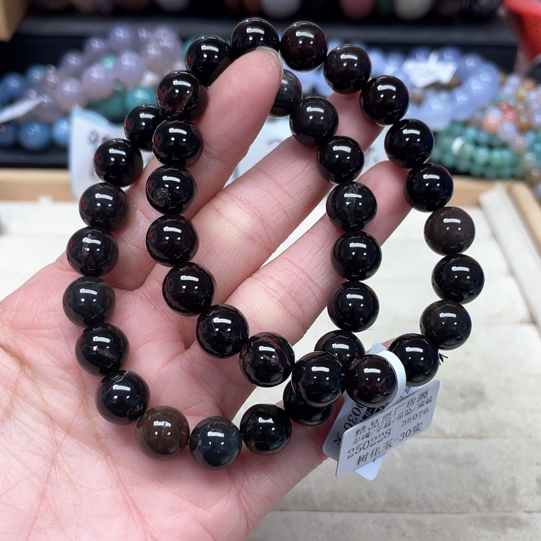 硅化珊瑚（珊瑚玉）手链未镶嵌秘*101