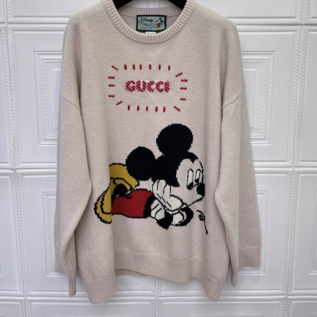 99新 GUCCI/古驰 HZ古驰Gucci x Disney联名米奇毛衣 z029