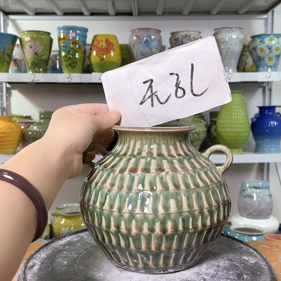 景德镇陶瓷花盆花器暇258