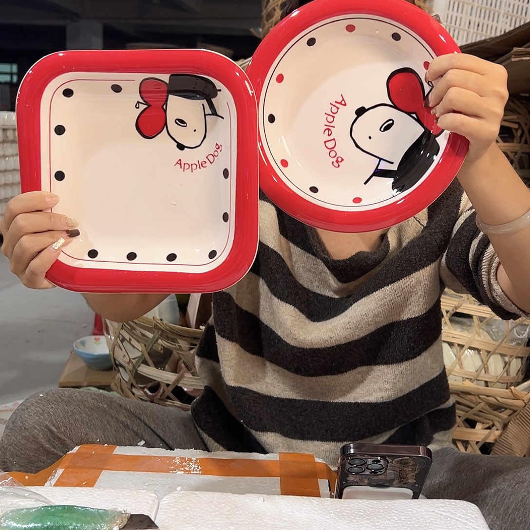 摆件潮州陶瓷工厂微瑕