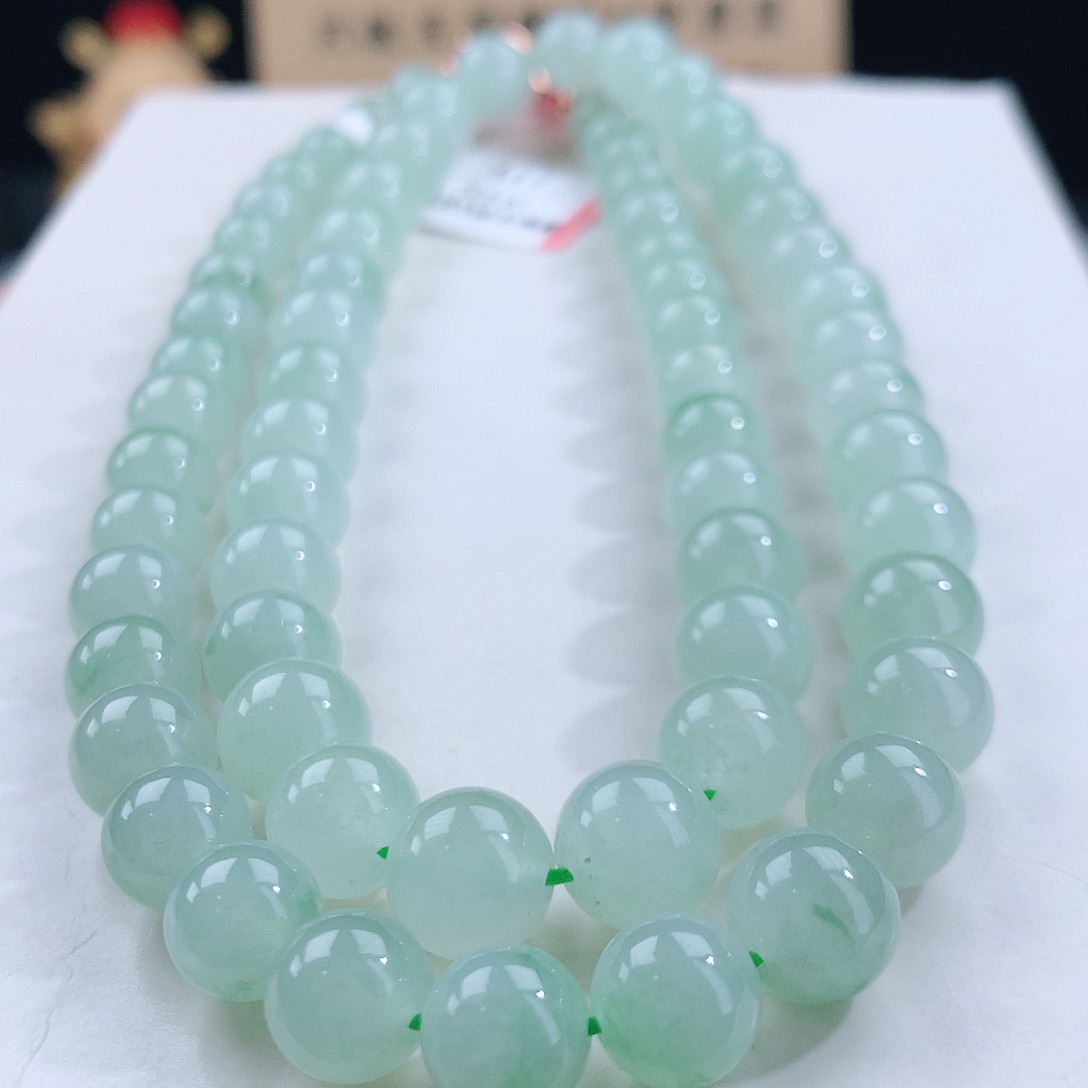 翡翠手链未镶嵌卡7-9