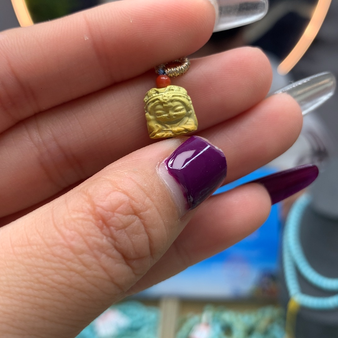 绿松石挂件未镶嵌