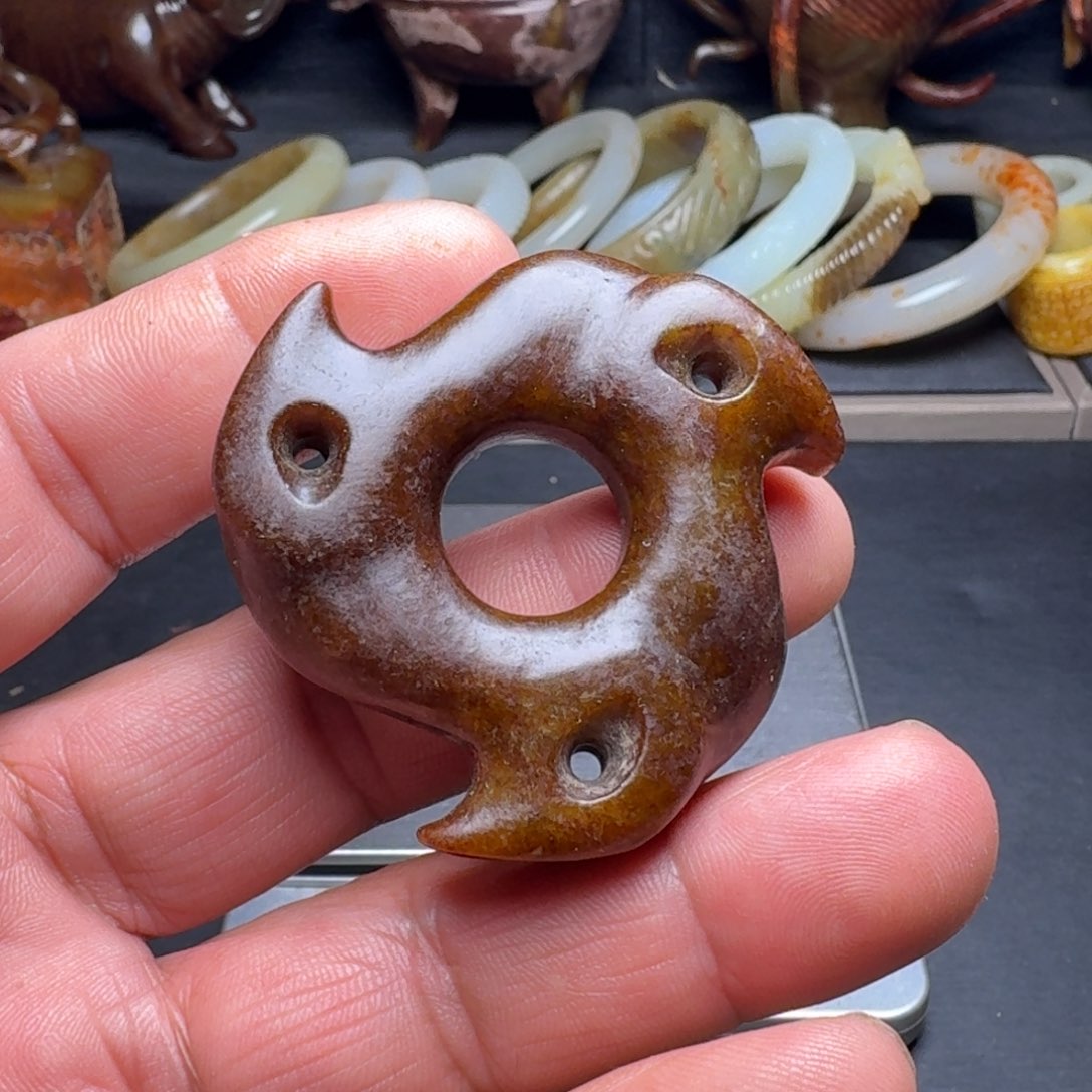 和田玉挂件未镶嵌