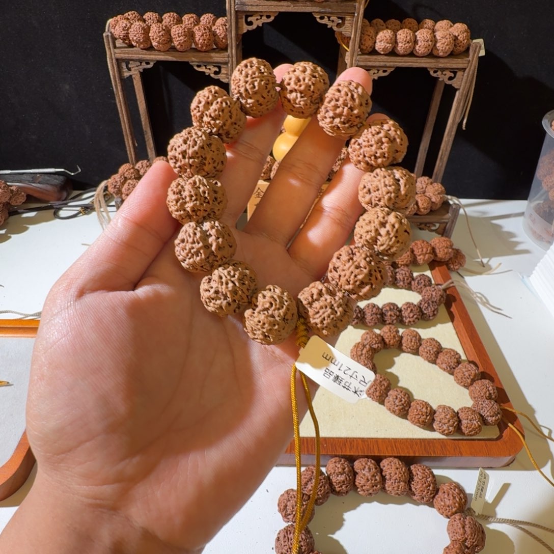 金刚菩提吊坠21尺寸蜂窝双龙双龙超头