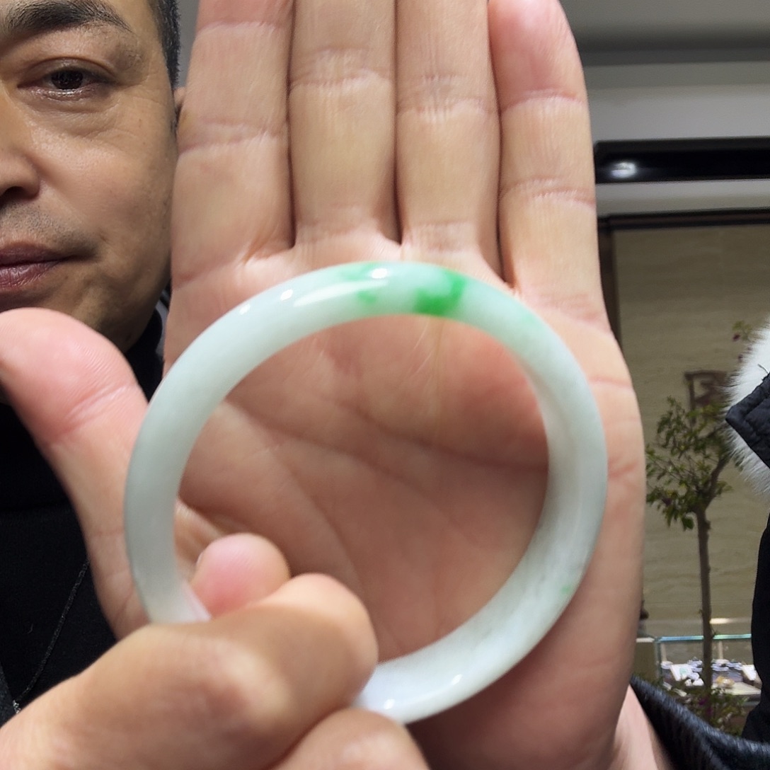 翡翠未镶嵌手镯天然翡翠玉A货手镯