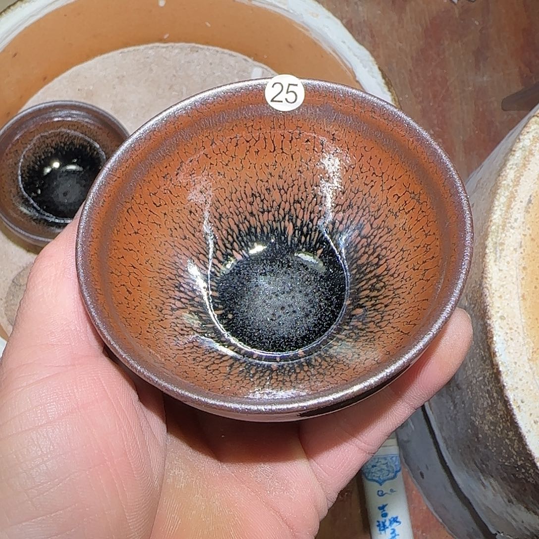 茶盏印春堂柴烧建盏