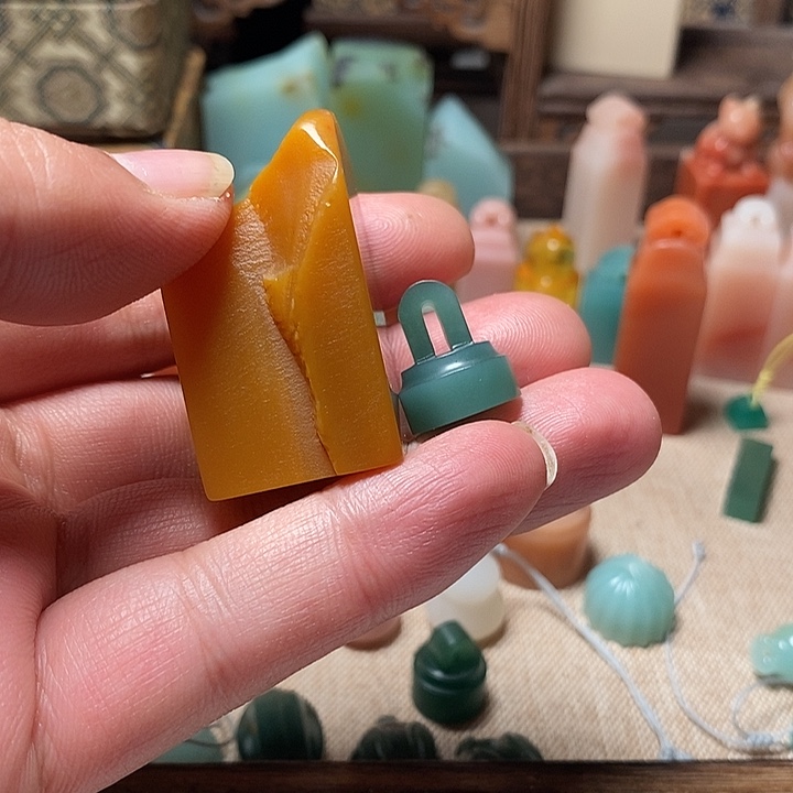 玄***明印石青田石印章777777