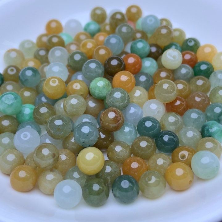 未镶嵌手链翡翠卡6.6冰多宝15个(手链拍2单