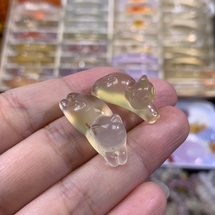 ****乐玛瑙/玉髓未镶嵌颈饰