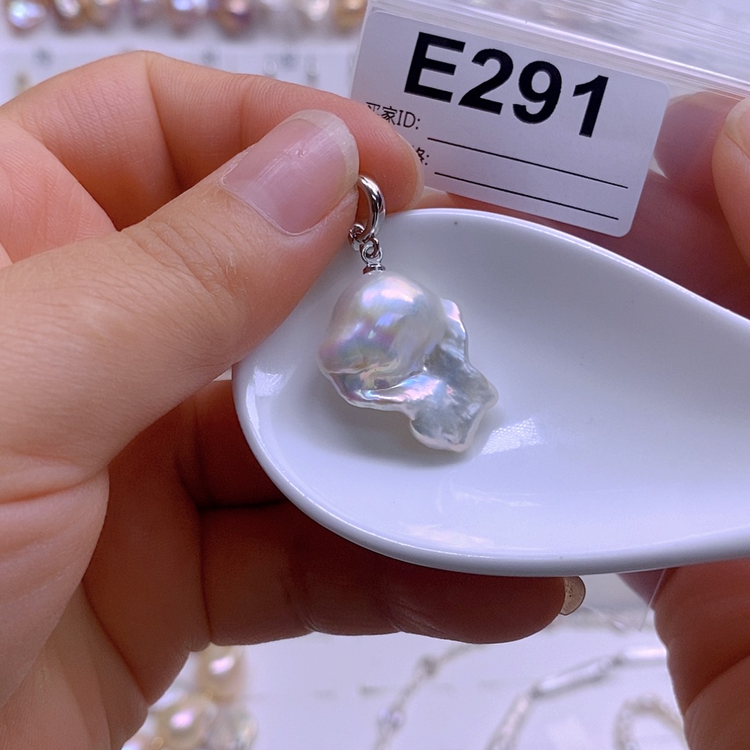 淡水珍珠颈饰银S925镶嵌