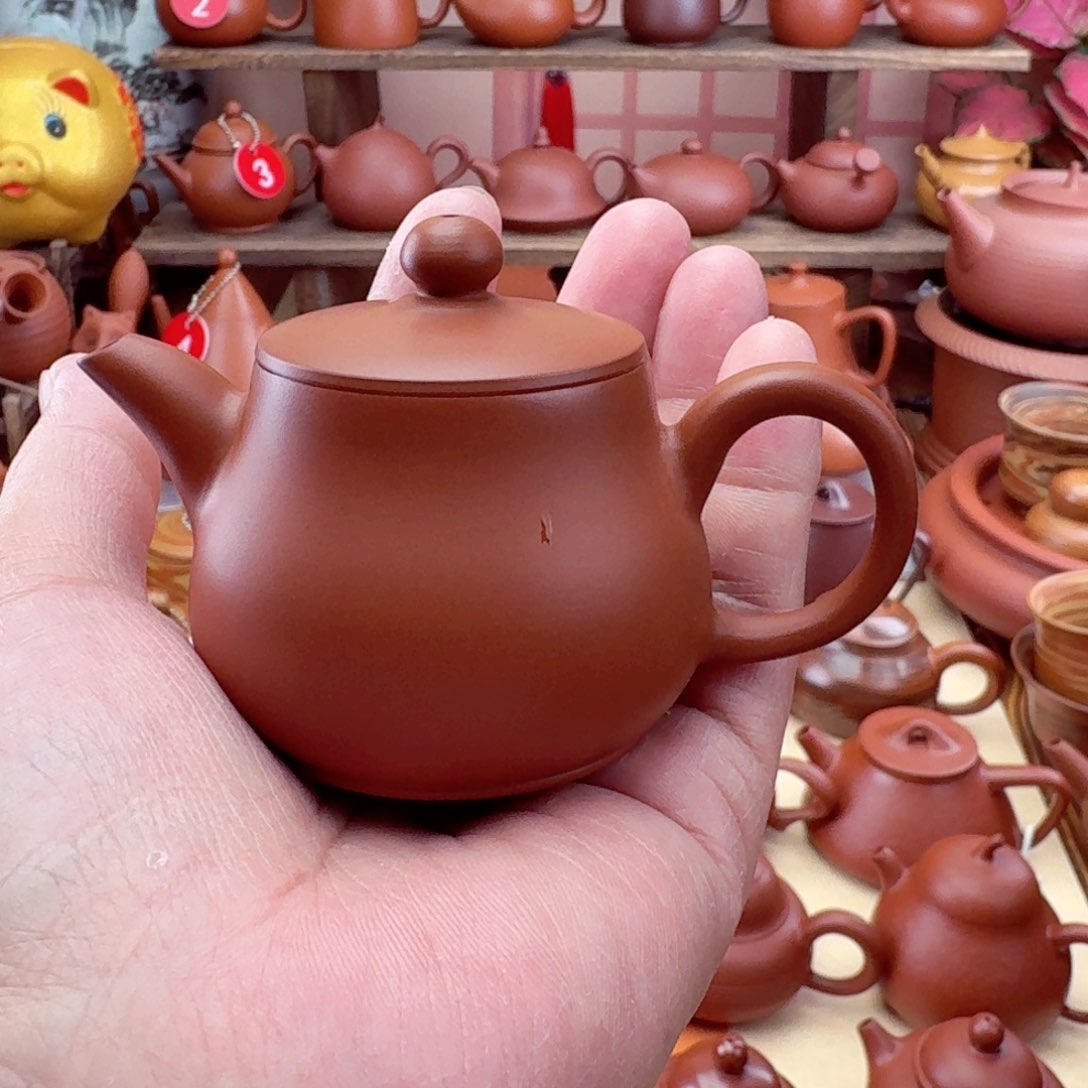 紫砂茶壶小朝阳65 CC手拉