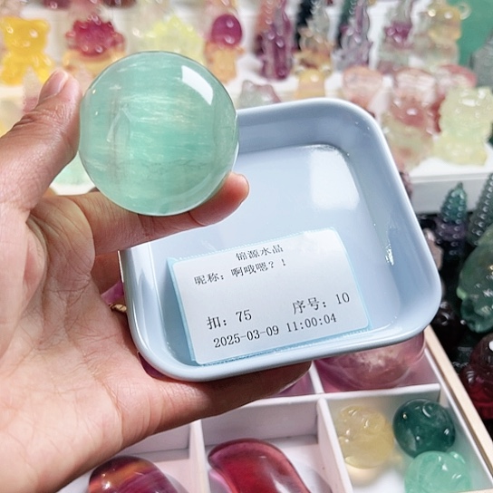 萤石萤石摆件未镶嵌啊***！