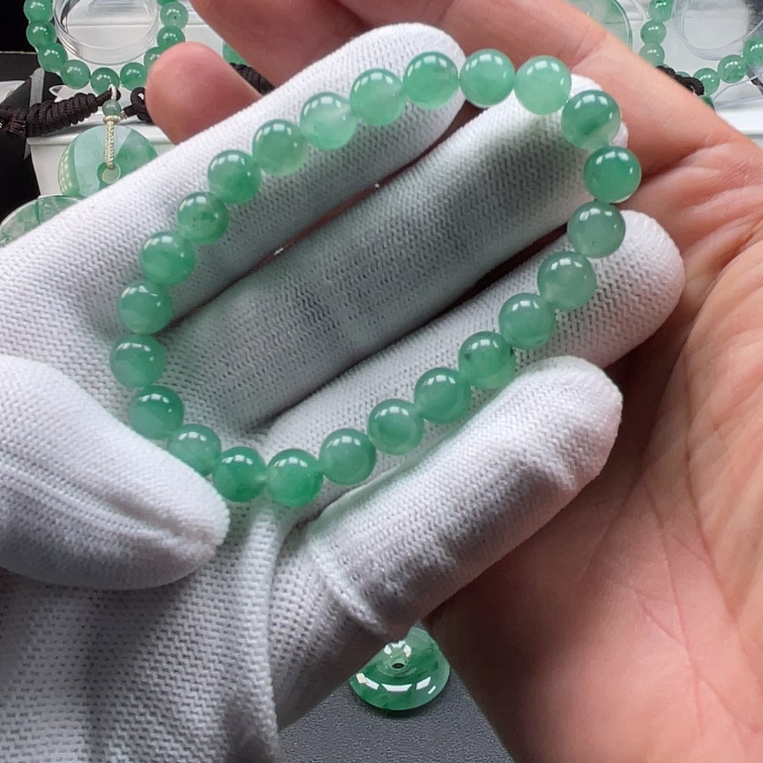 石英质玉手链未镶嵌