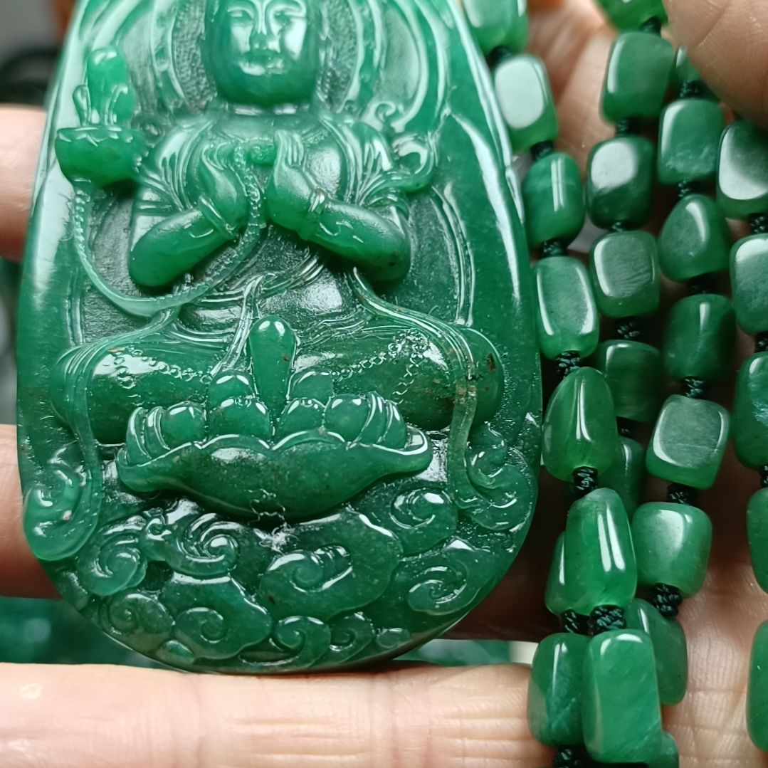 独山玉挂件未镶嵌扫*