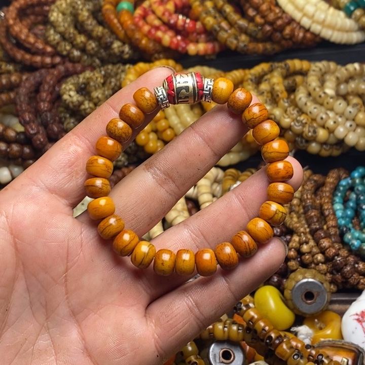 吊坠星月菩提手串