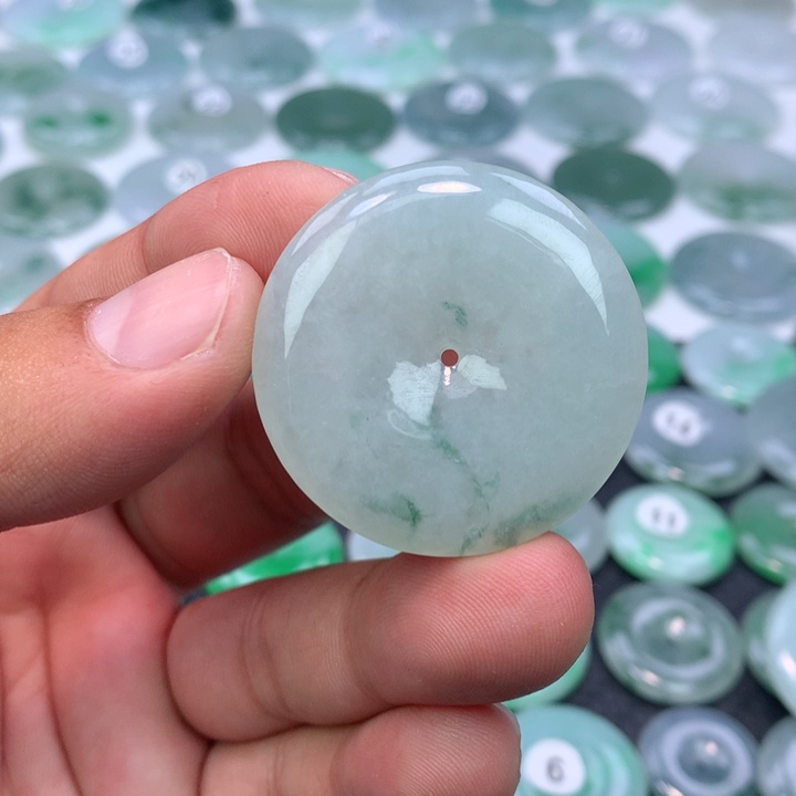 颈饰未镶嵌翡翠缅甸天然A货翡翠38-6.3