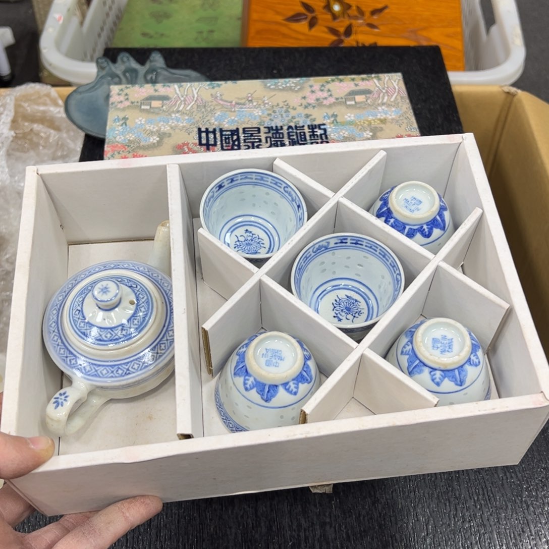 陶瓷日本工艺品摆件