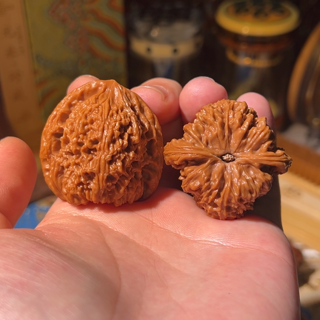 文玩核桃把件全品南疆石高炮41